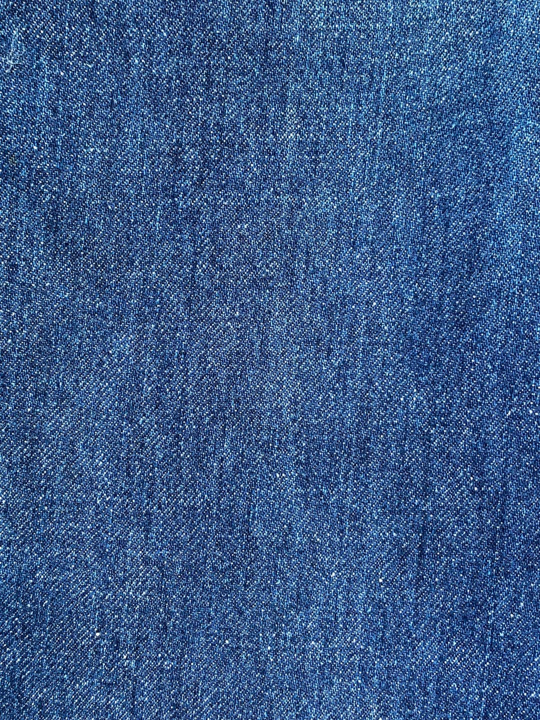 Close-up of denim fabric texture